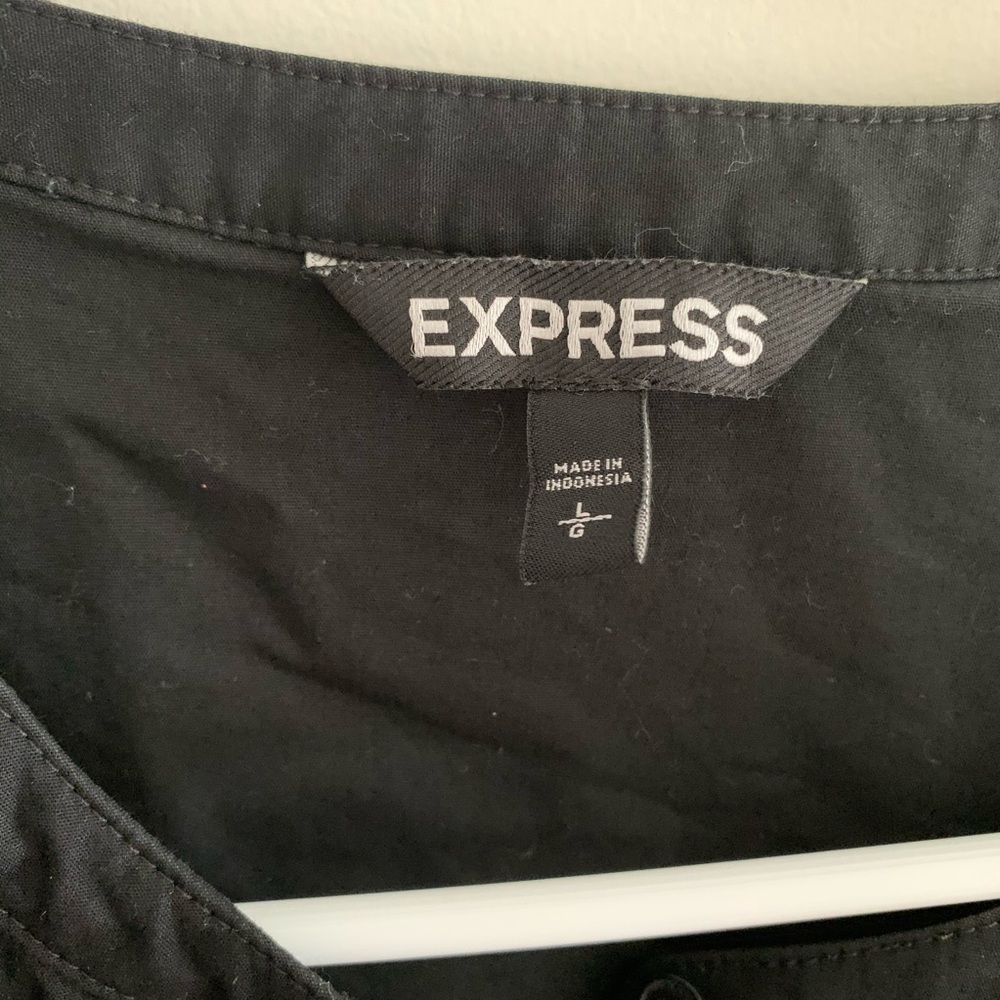 Express Ruffle Front Dress - Picture 3 of 6